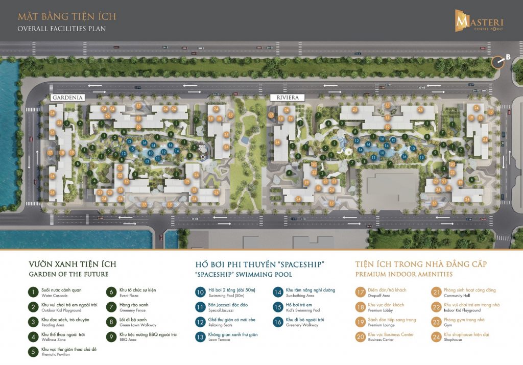 tiện ích Masteri Centre Point