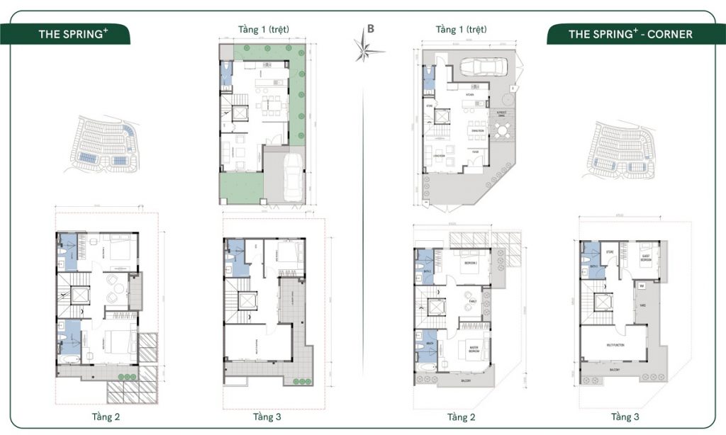 thiết kế biệt thự the Spring+ ID Junction thiết kế biệt thự the Spring+ ID Junction