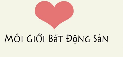 yêu nghề môi giới bds