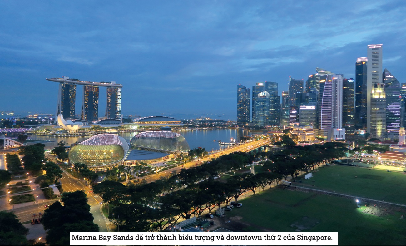 Marina Bay Sands downtown Singapore