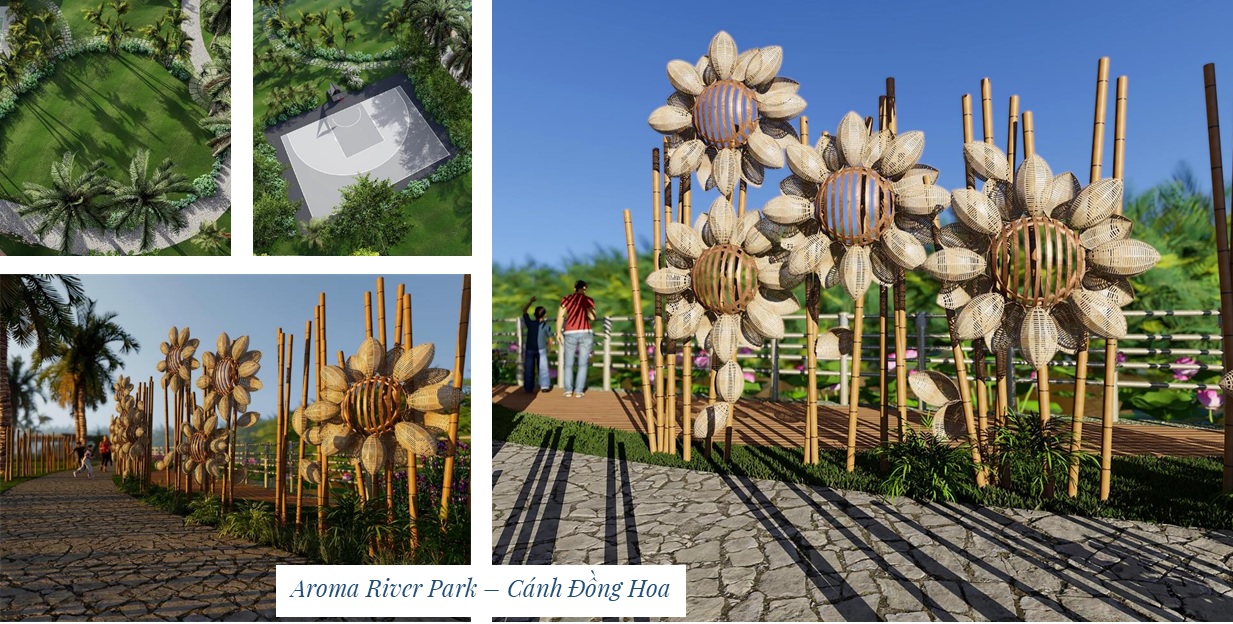 Tiện ích Fenice Nhơn Trạch tạo nên giá trị chất lượng cuộc sống Fenice Canh dong hoa