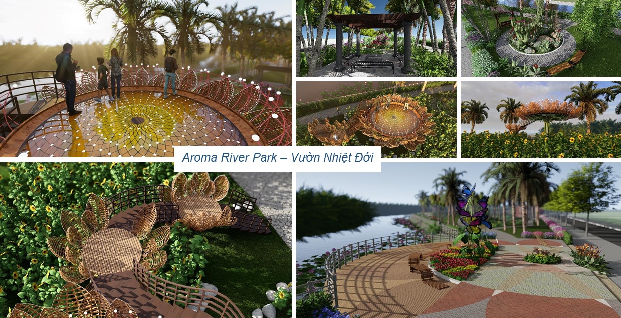 Tiện ích Fenice Nhơn Trạch tạo nên giá trị chất lượng cuộc sống Fenice vuon nhiet doi