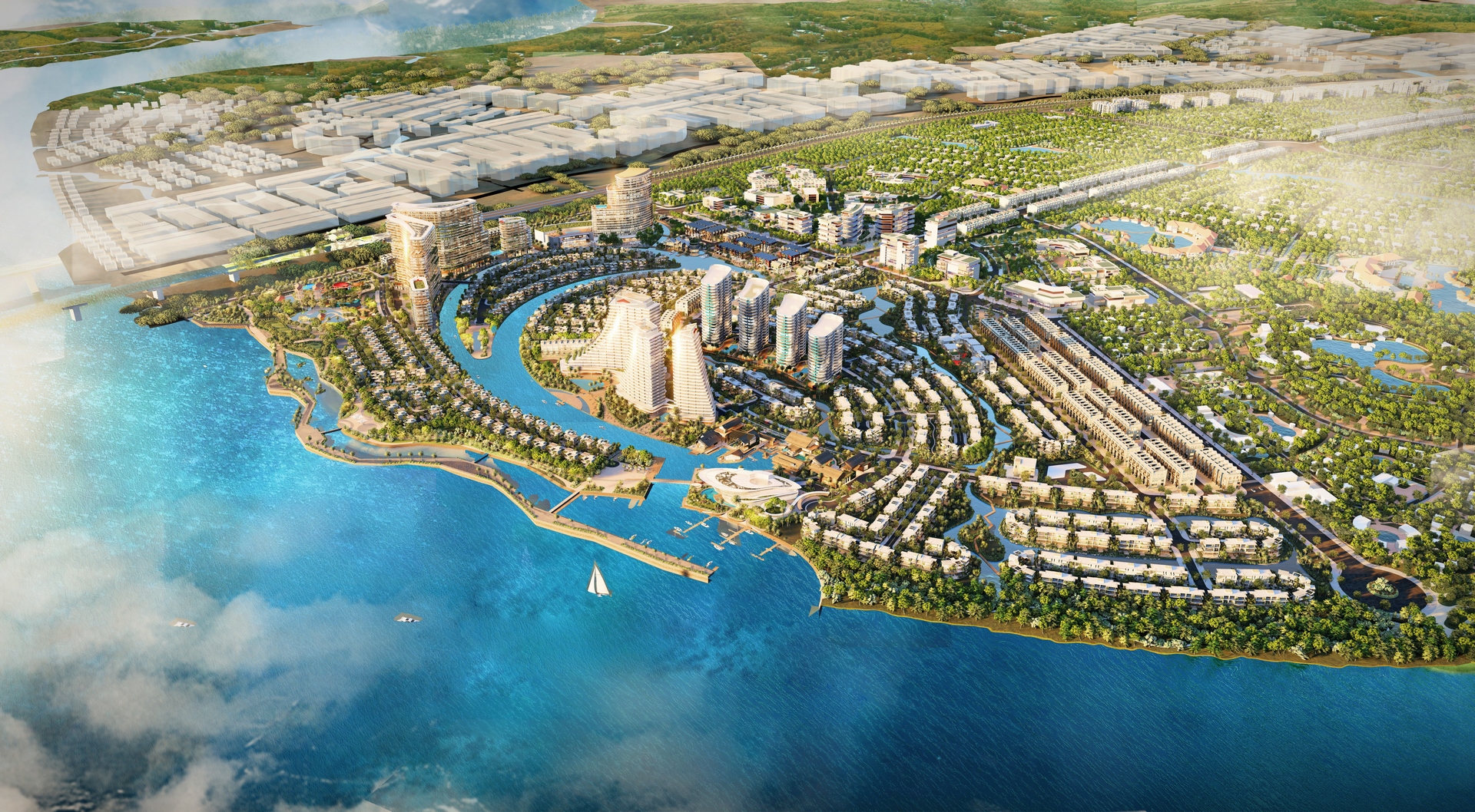 Phối cảnh dự án DIC Wisteria City Nhơn trạch Đồng Nai