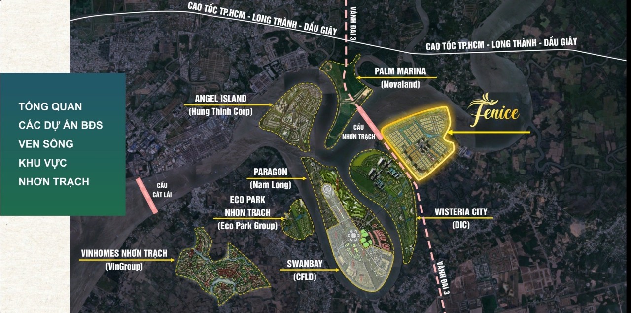 Phân tích vị trí Fenice Nhơn Trạch và Giá Trị Cơ Hội Đầu Tư quy hoach fenice