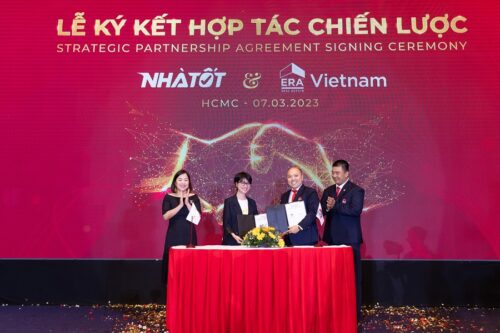ERA Vietnam ky ket hop tac chien luoc voi nen tang Nha Tot thuoc Cong ty Cho Tot nham tan dung loi the cong nghe san co