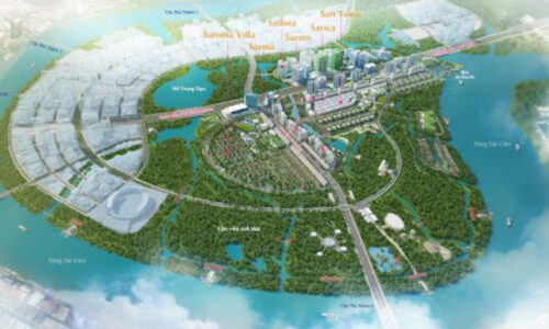 Toàn cảnh khu đô thị Sala năm 2023