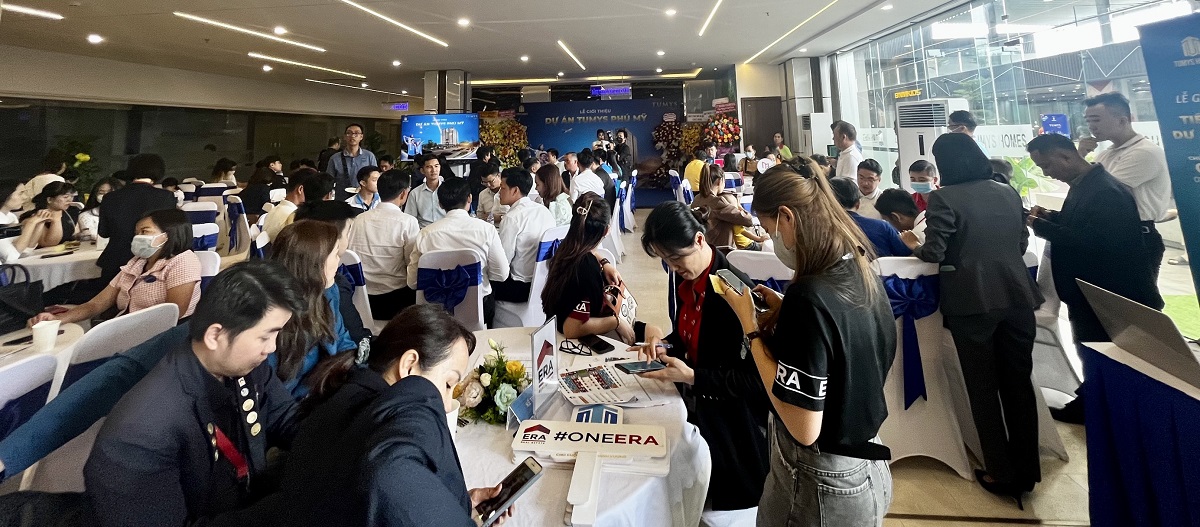 Tiến độ xây dựng Tumys Phú Mỹ vượt so với kế hoạch Tiến độ xây dựng Tumys Phú Mỹ