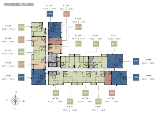 The Privia - Block A