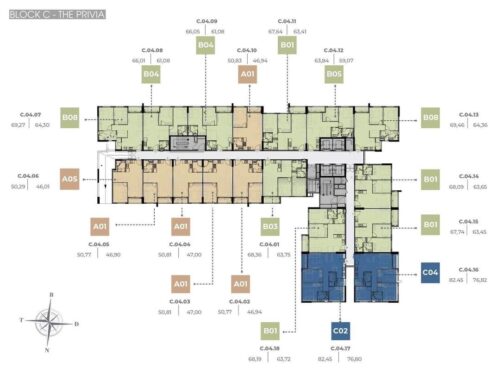 The Privia - Block C
