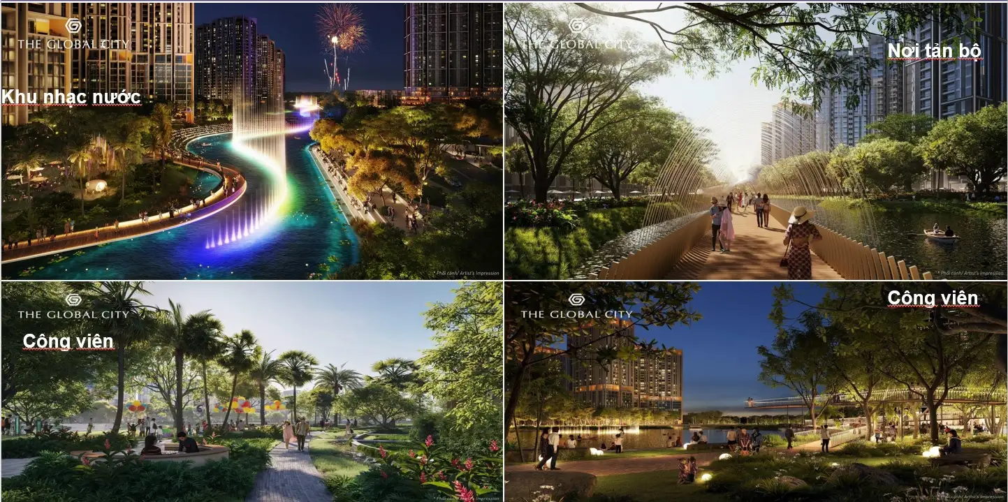 Tiện ích dự án The Global City Thủ Đức
