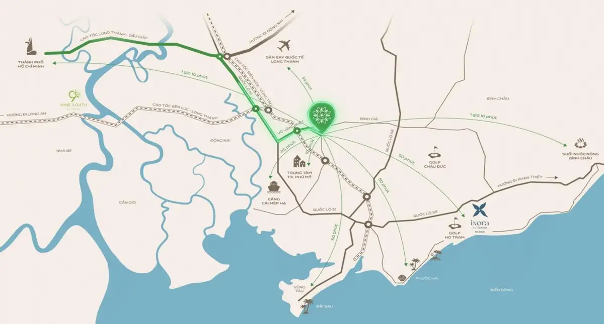Vị Trí dự án Phu My Estetas