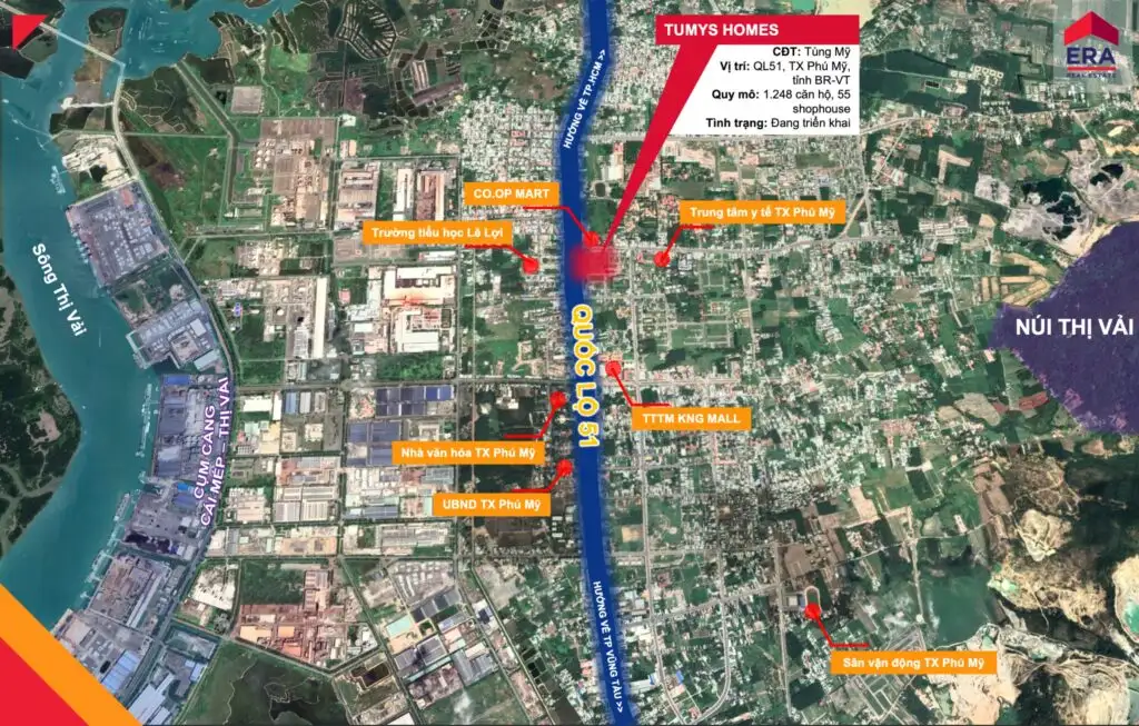 Đánh giá căn hộ Tumys Phú Mỹ Đánh giá về vị trí tumys phú mỹ
