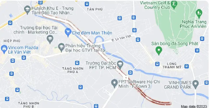 Quy hoạch khu công nghệ cao quận 9 Thủ Đức