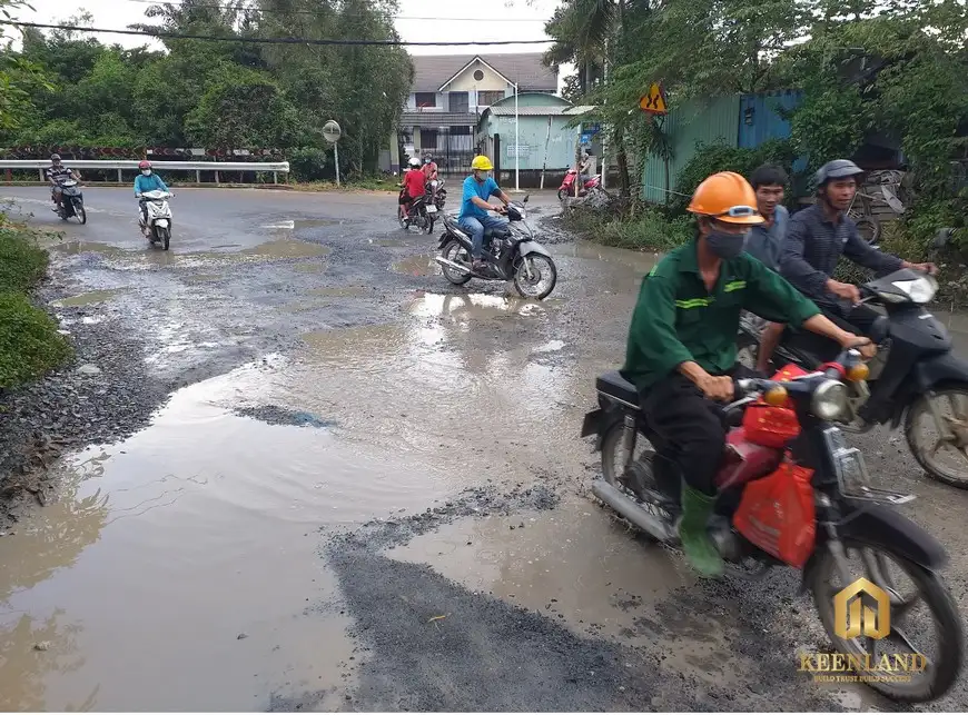 Giao thông tại Lò Lu bị hư hỏng trầm trọng