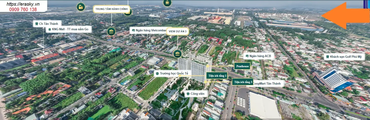 Tư vấn vị trí và giá trị tiềm năng của dự án Tumys Phú Mỹ