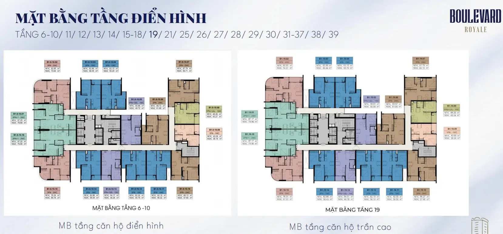 Mặt Bằng Tầng điển Hình