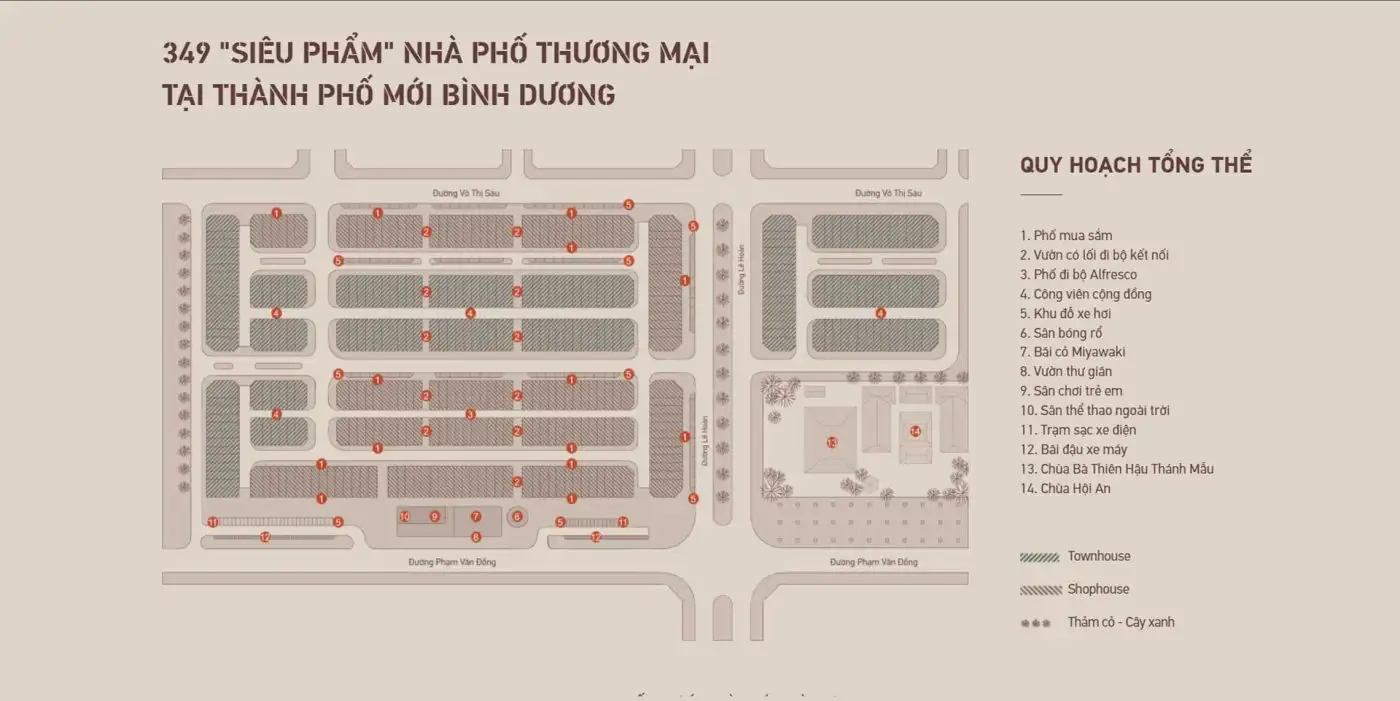 Mat Bang Tong The Artisan Park Bình Dương