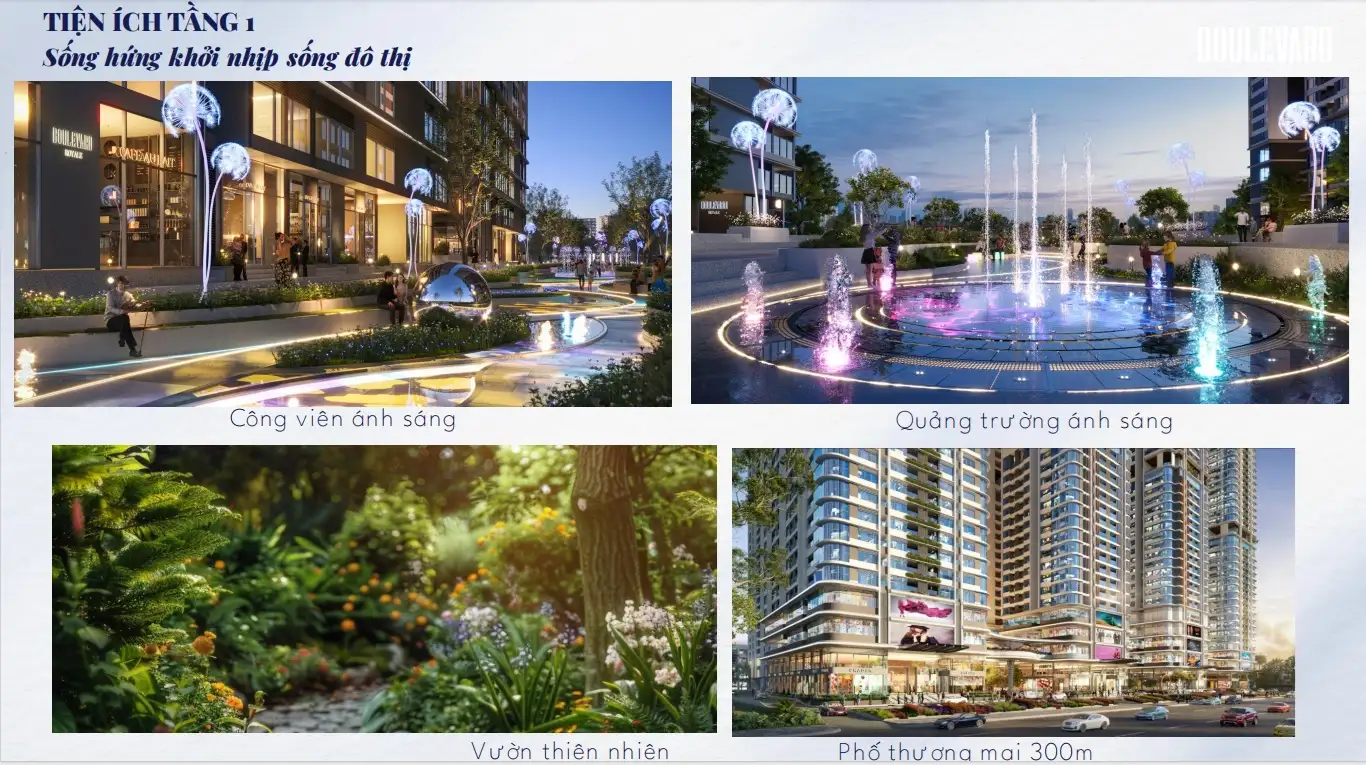 Tiện ích Boulevard Royale Tang 1