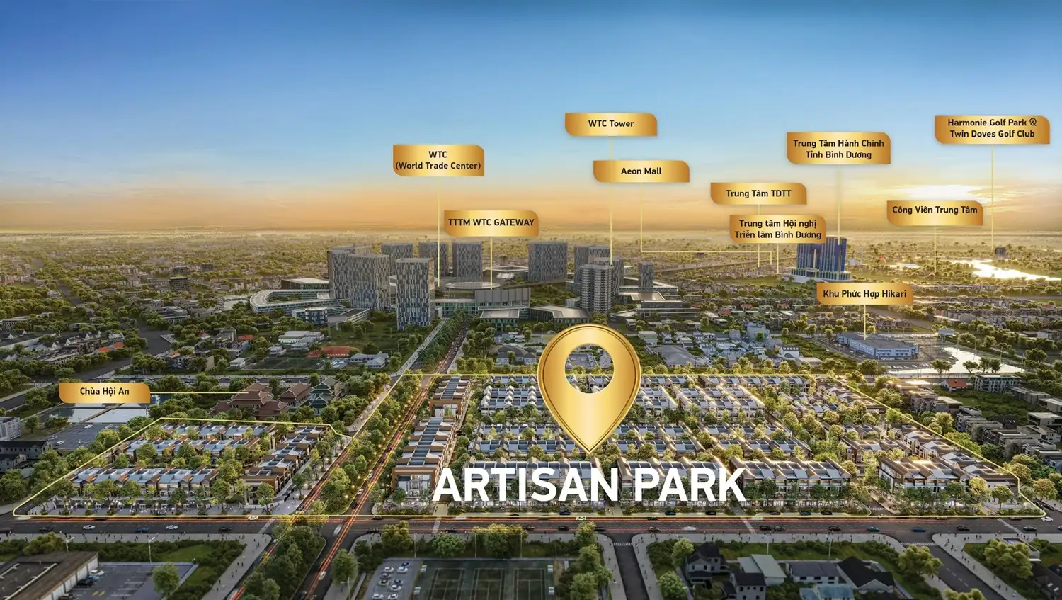 Tổng Thể Artisan Park