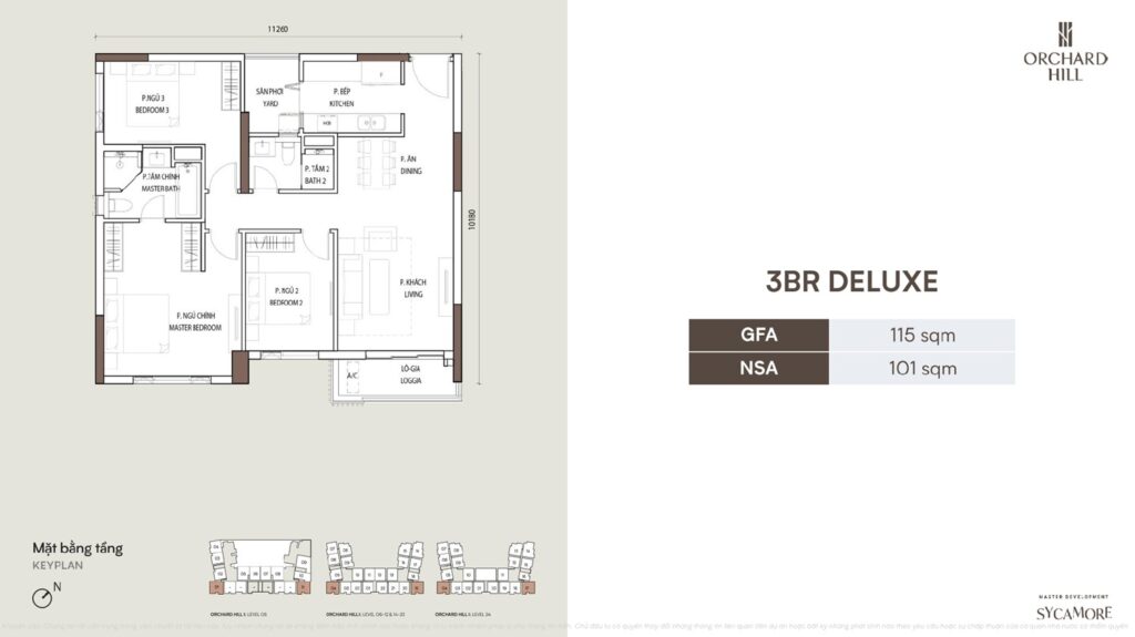 Can Ho 3 Pn Orchard Hill