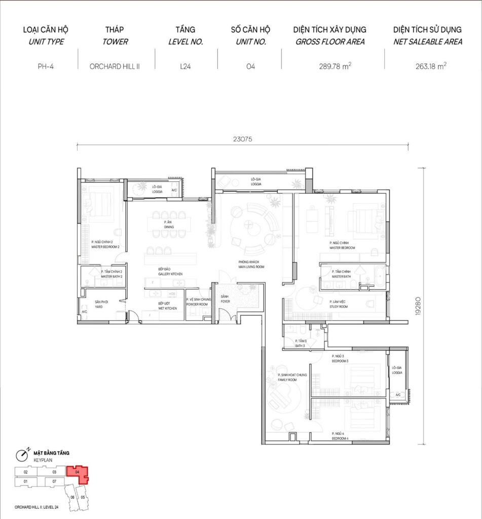Can Ho Penthouse Orchard Hill 4