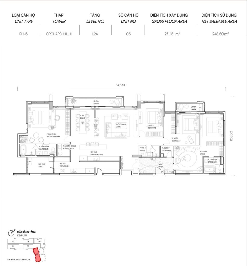 Can Ho Penthouse Orchard Hill 6