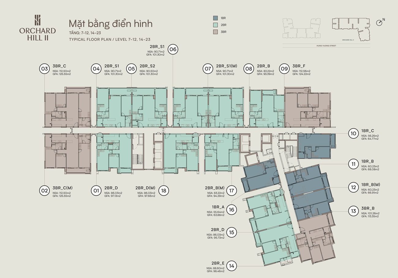 Mặt bằng tầng