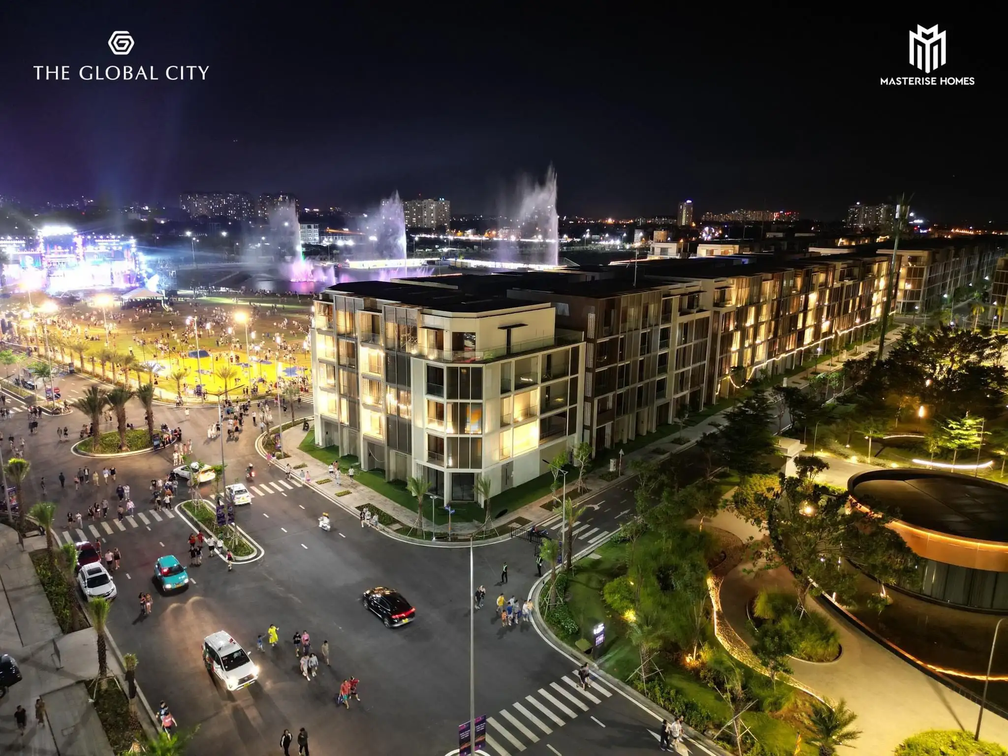 Khu nhà phố the global City
