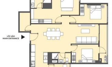 Căn Hộ 3 Phòng Ngủ The Global City