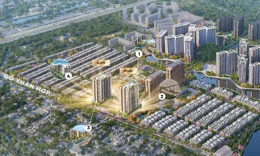 Bán Căn hộ 4 Phòng ngủ The Global City TP Thủ Đức Tòa Glow Và Spark 1