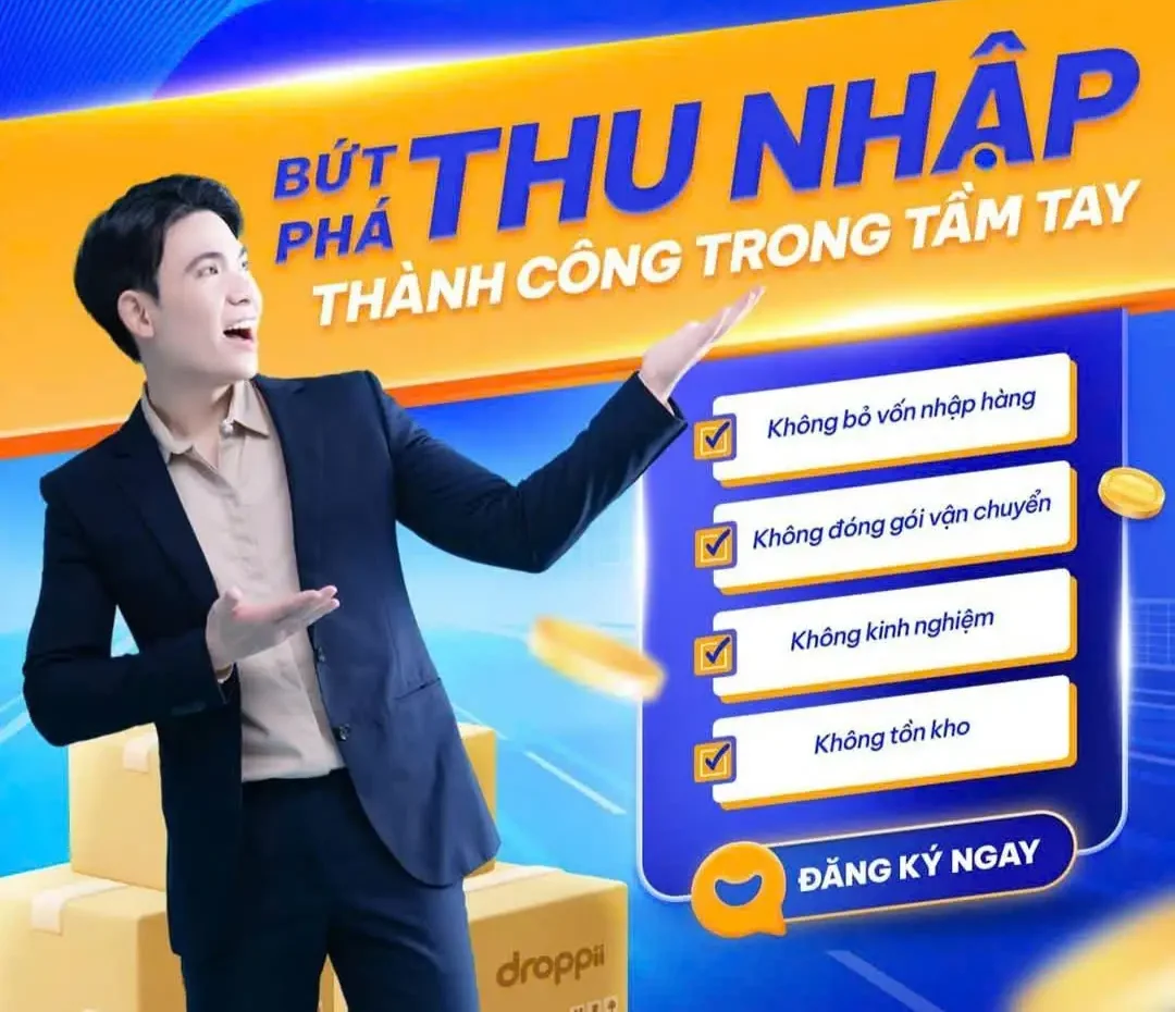 Đăng Ký Droppii 2025 Kinh Doanh Online