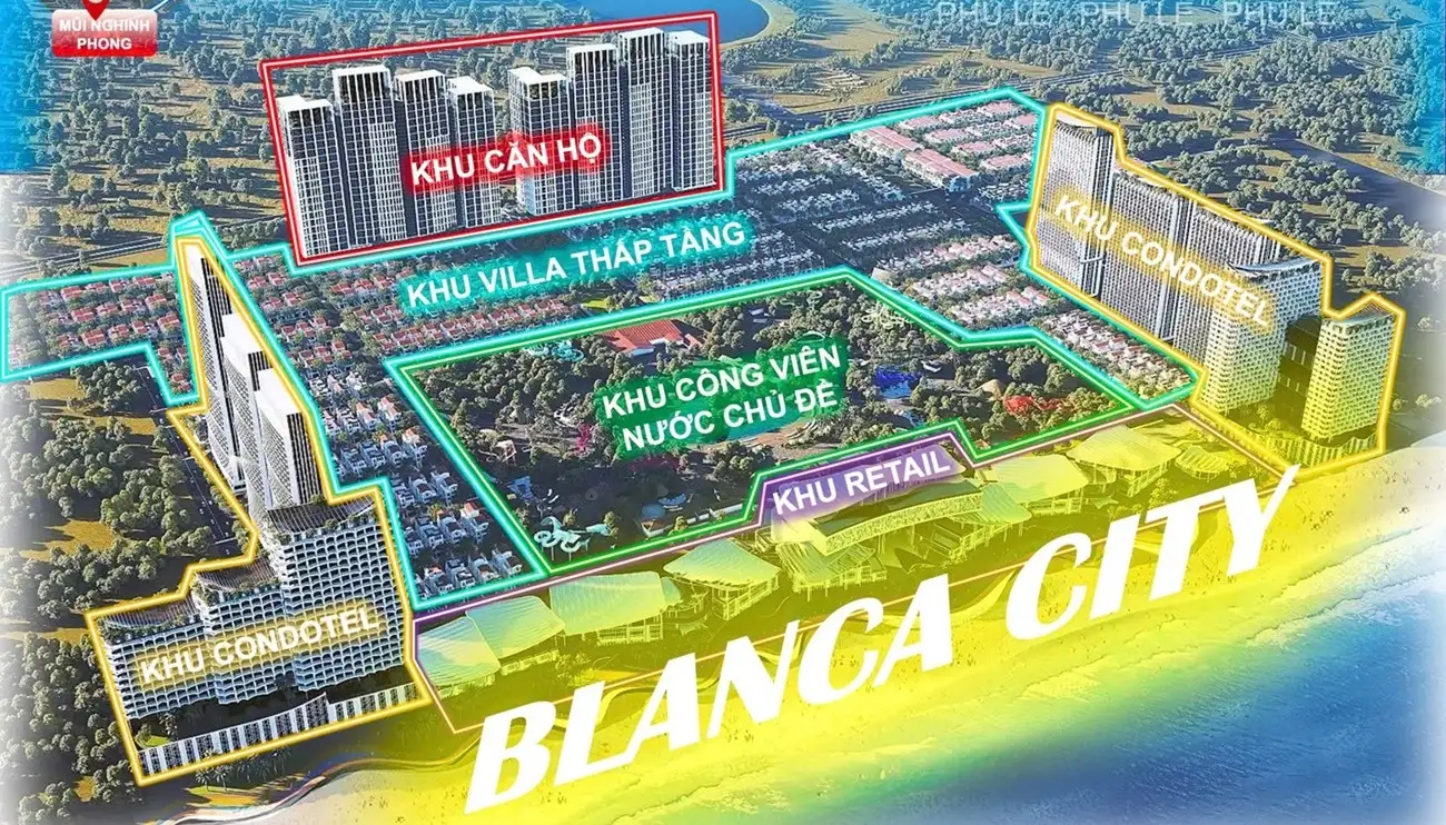 Tổng Thể Blanca City Vũng Tàu